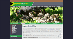 Desktop Screenshot of exploresouthafrica.net
